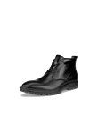 Men's ECCO® Citytray Avant Leather Chukka Boot - Black - M