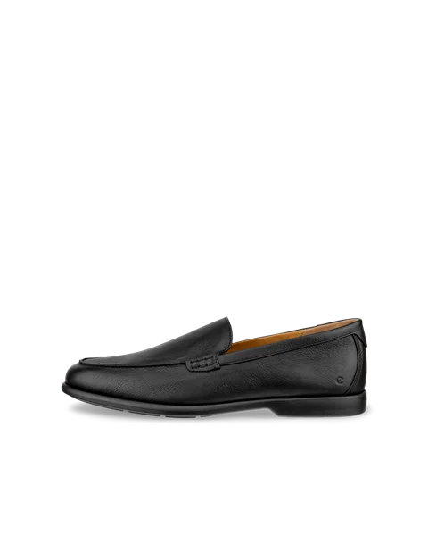 ECCO® Citytray Lite Heren leren loafer - Zwart - O