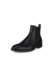 Men's ECCO® Citytray Leather Chelsea Boot - Black - M