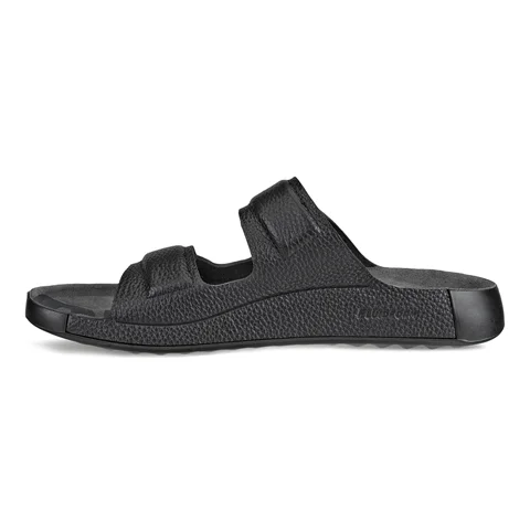 ECCO® Cozmo 60 sandaler i læder med to remme til herrer - Sort - Inside