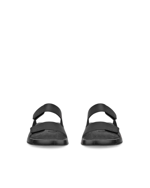 ECCO® Cozmo herre sandal to stropper skinn - Svart - Front_Pair