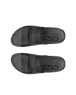 ECCO® Cozmo herre sandal to stropper skinn - Svart - Top_Left_Pair