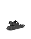 ECCO® Cozmo muške kožne sandale s dvjema trakama - Crno - B