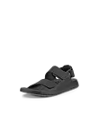 ECCO® Cozmo muške kožne sandale s dvjema trakama - Crno - M