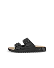 ECCO® Cozmo herre sandal to stropper nubuk - Svart - O