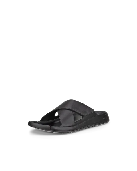 ECCO® Cozmo Herren Lederpantolette - Schwarz - M