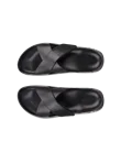 ECCO® Cozmo Herren Lederpantolette - Schwarz - Top_Left_Pair