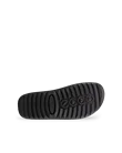 Pánská nubuková kotníčková obuv s mokasínovou špičkou ECCO® Cozmo - Černá - S