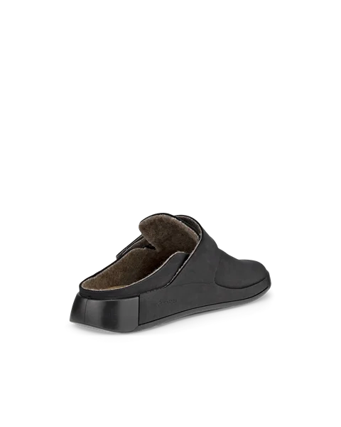 ECCO® Cozmo Clog slide-on sko i nubuck til herrer - Sort - B
