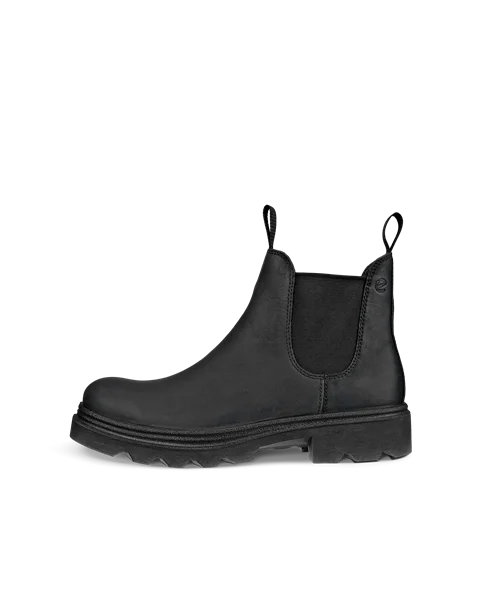 ECCO® Grainer Herren Chelsea Boot aus Nubukleder - Schwarz - O