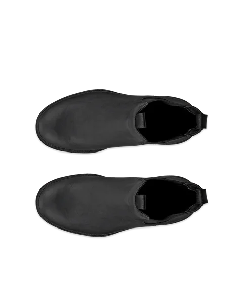 ECCO® Grainer herre Chelsea-boot nubuk - Svart - Top_Left_Pair