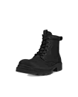 ECCO® Grainer støvler i vandtæt nubuck med snørebånd til herrer - Sort - M