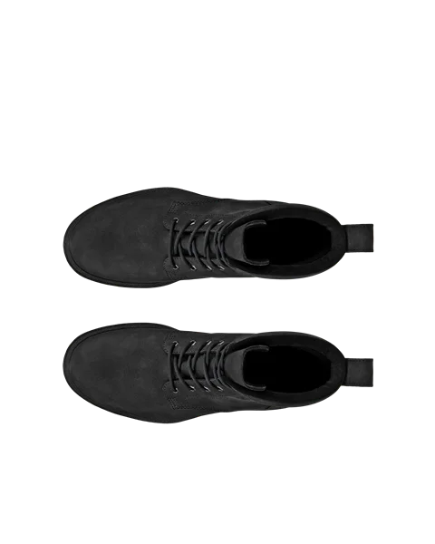 ECCO® Grainer herre snørestøvel vanntett nubuk - Svart - Top_Left_Pair