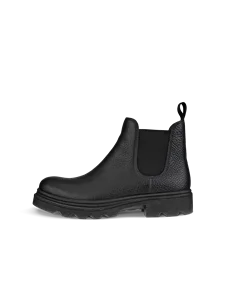 Men's ECCO® Grainer Leather Chelsea Boot - Black - O