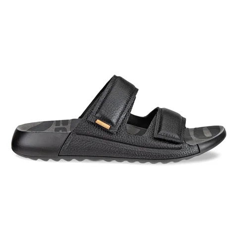 ECCO® Cozmo sandaler i læder med remme damer | Sort