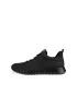Men's ECCO® Gruuv Leather Trainer - Black - O