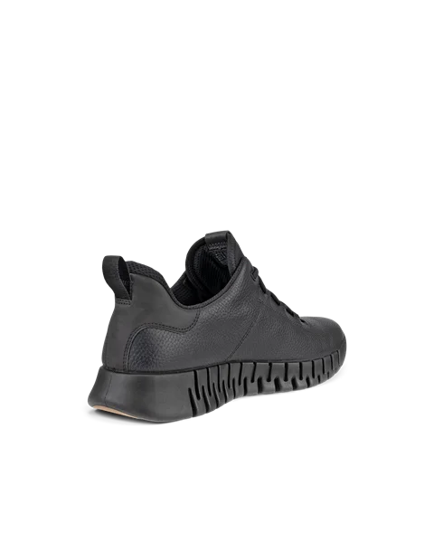 ECCO® Gruuv herre sneakers skinn Gore-Tex - Svart - B