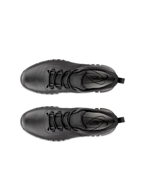 ECCO® Gruuv baskets en cuir Gore-Tex pour homme - Noir - Top_Left_Pair