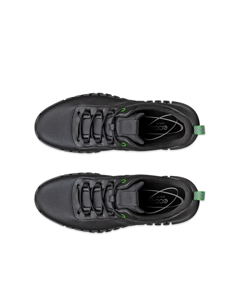 ECCO® Gruuv Herren Ledersneaker - Schwarz - Top_Left_Pair
