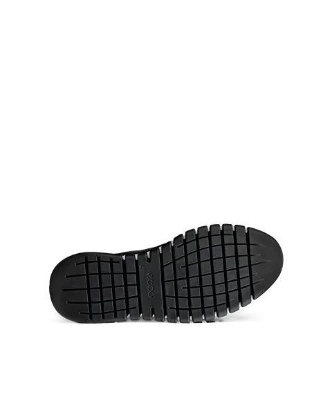 ECCO® Gruuv Studio chaussures en cuir pour homme - Noir - S