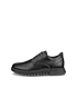 Men's ECCO® Gruuv Studio Leather Trainer - Black - O