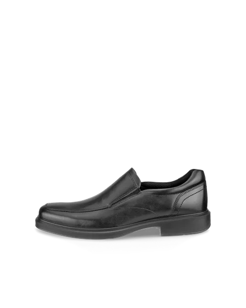 Men's ECCO® Helsinki 2 Leather Slip-On Dress Shoe - Black - O