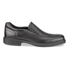 Męskie wsuwane buty ze skóry ECCO® Helsinki 2 - Czarny - Outside