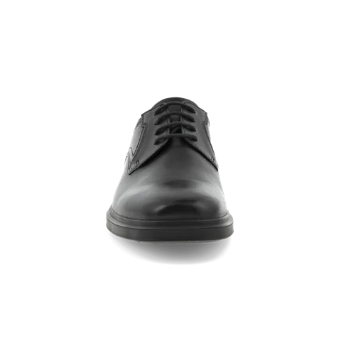 Men's ECCO® Helsinki Leather Derby Shoe | Black