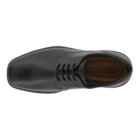 Men's ECCO® Helsinki Leather Derby Shoe | Black
