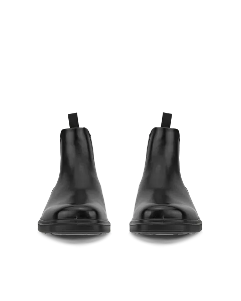 Men's ECCO® Helsinki 2 Leather Chelsea Boot - Black - Front_Pair