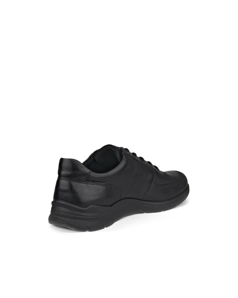 ECCO® Irving Gore-Tex sko med snøre i læder til herrer - Sort - B