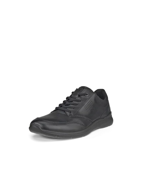 ECCO® Irving chaussures à lacet en cuir pour homme - Noir - M