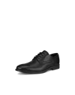 Pánská kožená obuv Derby ECCO® Melbourne - Černá - M