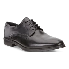 Pánská kožená obuv Derby ECCO® Melbourne - Černá - Main