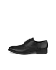 Men's ECCO® Melbourne Leather Derby Shoe - Black - O