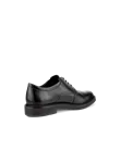 Men's ECCO® Metropole London Leather Derby Shoe - Black - B