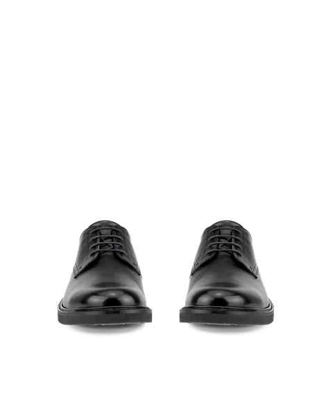 Men's ECCO® Metropole London Leather Derby Shoe - Black - Front_Pair