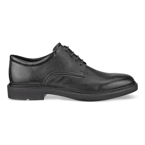 Men's ECCO® Metropole London Leather Derby Shoe - Black - Outside