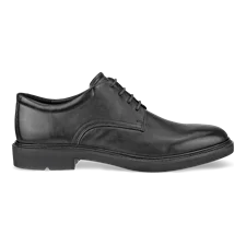 Men's ECCO® Metropole London Leather Derby Shoe - Black - Outside