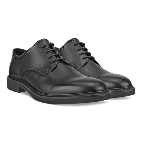 Pánská kožená obuv Derby ECCO® Metropole London - Černá - Pair