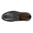 Men's ECCO® Metropole London Leather Derby Shoe - Black - Top