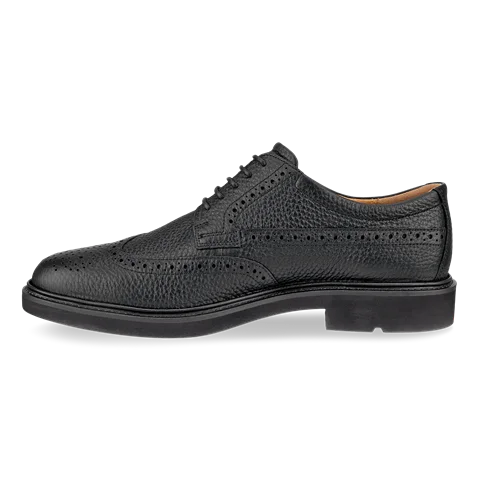 ECCO® Metropole London brogue sko i læder til herrer - Sort - Inside