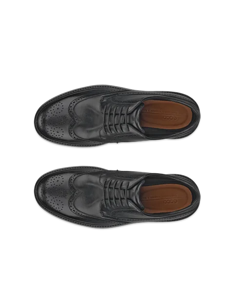 ECCO® Metropole London Herren Budapester aus Leder - Schwarz - Top_Left_Pair