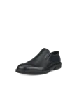 ECCO® Metropole London chaussures habillée sans lacet en cuir pour homme - Noir - M