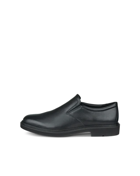 Męskie wsuwane buty ze skóry ECCO® Metropole London - Czarny - O