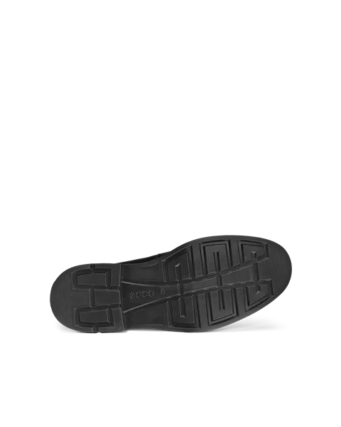 ECCO® Metropole London sko i læder med mokkasintå til herrer - Sort - S