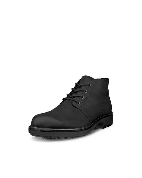 ECCO® Metropole Oslo Herren Chukka Boot aus Nubukleder - Schwarz - M