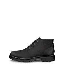 ECCO® Metropole Oslo bottines chukka en nubuck pour homme - Noir - O