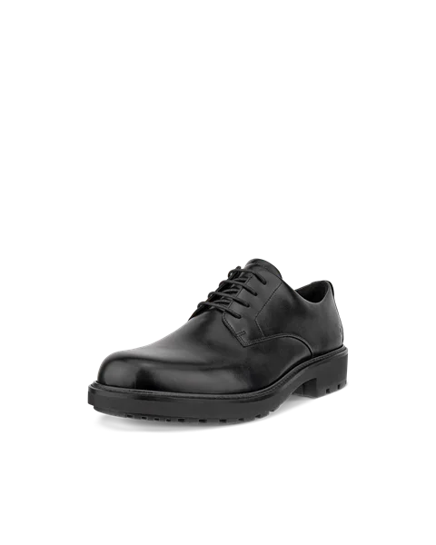 ECCO® Metropole Oslo Heren leren derby schoen - Zwart - M