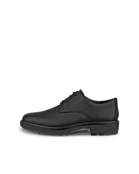 Men's ECCO® Metropole Oslo Leather Derby Shoe - Black - O